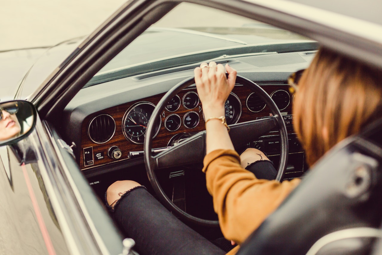car for driving test