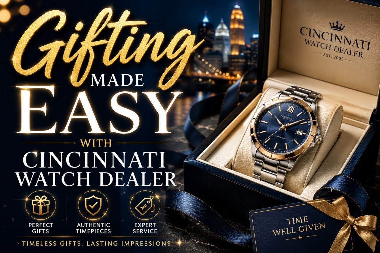 Gifting Made Easy With Cincinnati Watch Dealer