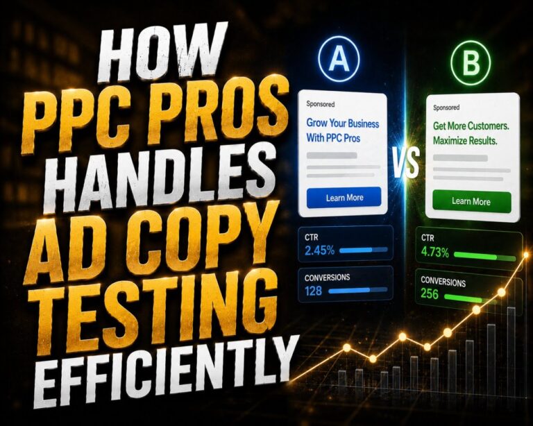 How PPC Pros Handles Ad Copy Testing Efficiently
